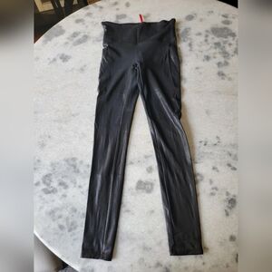 Spanx Faux Leather Leggings – Size M